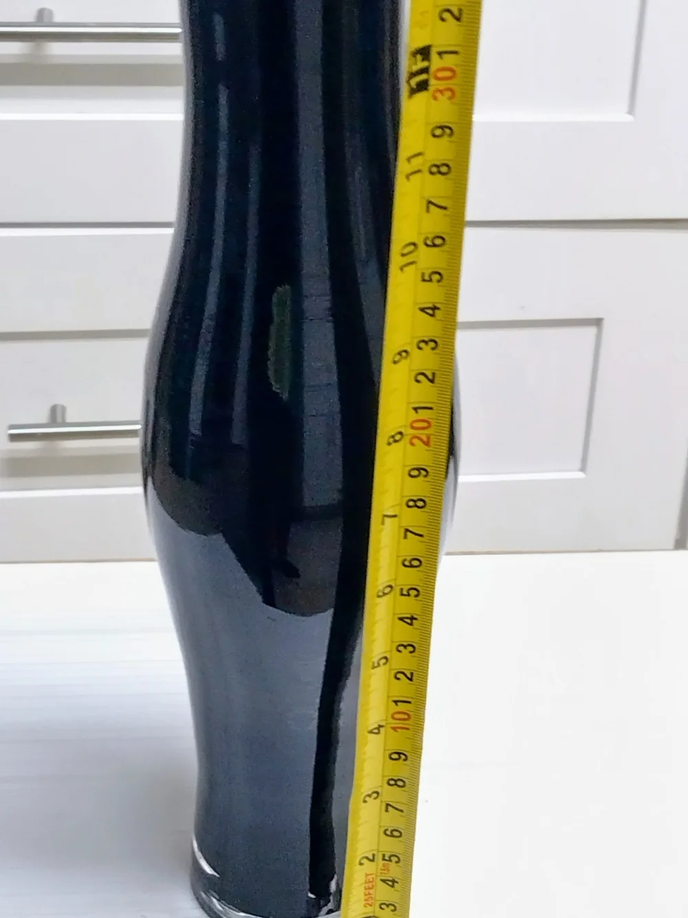 MCM Art. Black mid century. Very classy vase